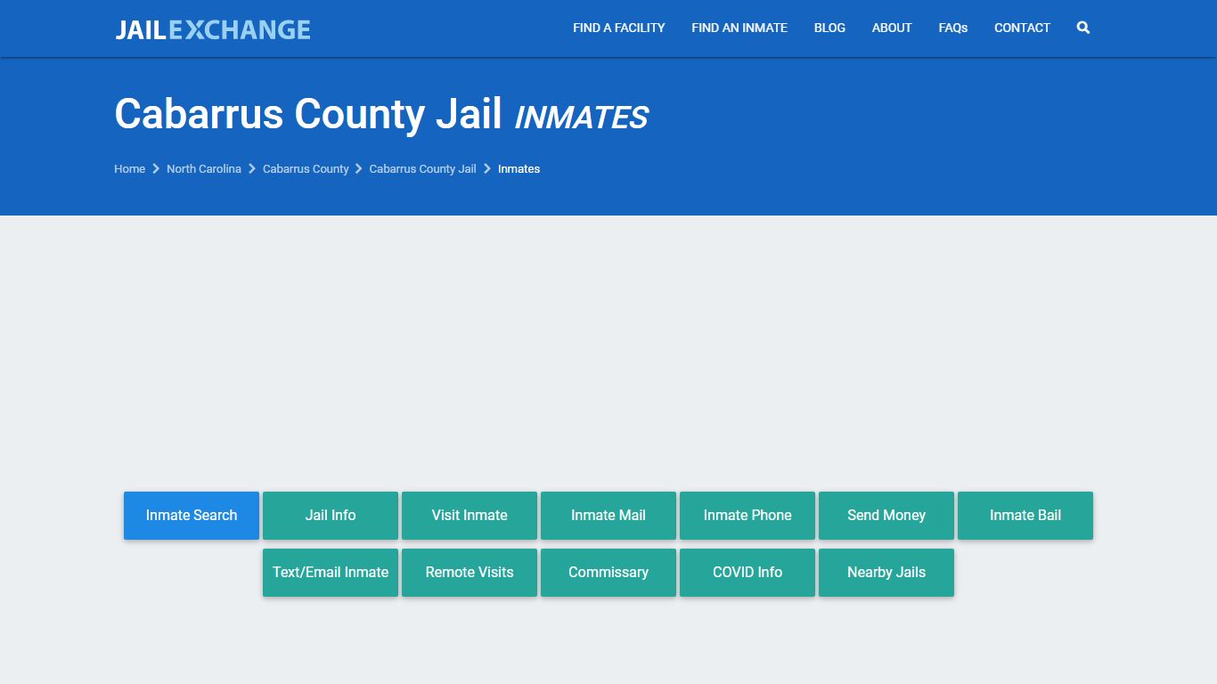 Cabarrus County Jail Inmates | Arrests | Mugshots | NC